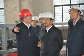 國家質檢總局特種設備安全監察局局長宋繼紅一行蒞臨中正開展視察工作