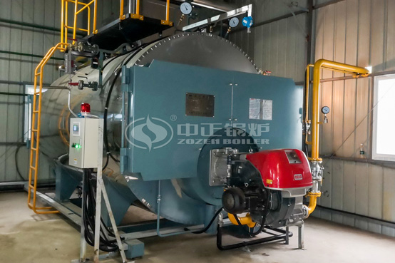 4噸WNS冷凝式燃氣蒸汽鍋爐項目