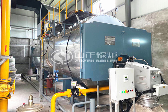 宏大紡織印染10噸WNS系列節能型燃氣蒸汽鍋爐具體參數